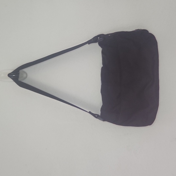 Lauren Ralph Lauren Black Mini Baguette Shoulder Bag - Picture 14 of 15